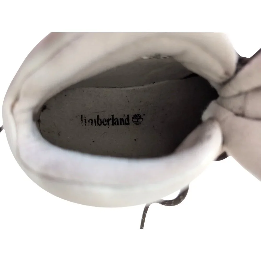 Timberland Juniors Euro Dub Boots Youth 4 Brown Leather‎ Outdoor Hiking School